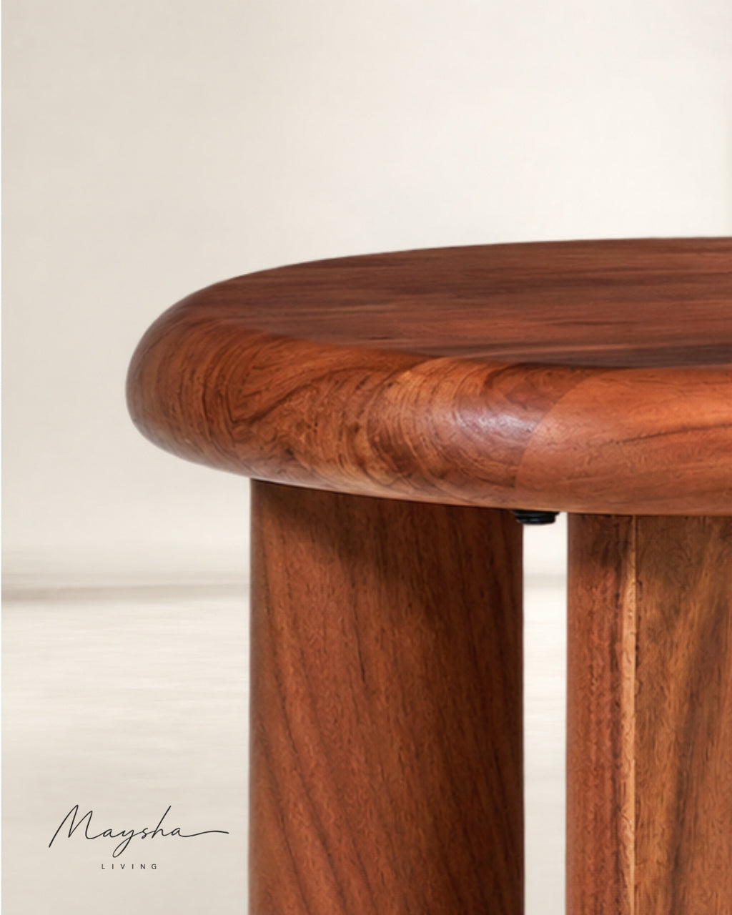 Torcelle Solid Wood Side Table