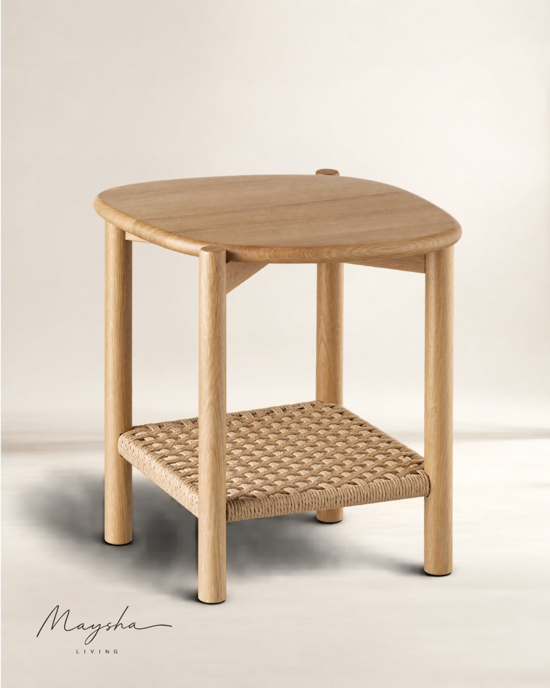 Vayzmor Solid Wood Side Table