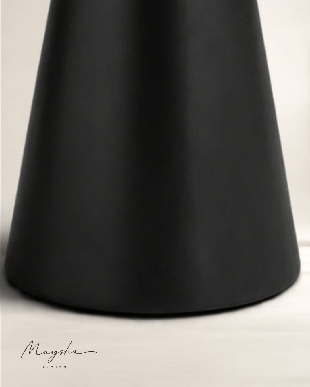 Brivante Solid Wood Circular Side Table