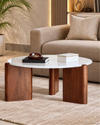 Norrick Round Quartz Coffee Table