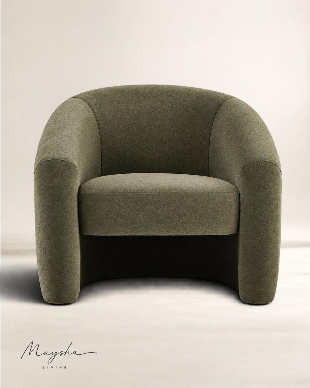 Navire Marled Textured Accent Armchair