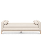 Velmora Modern Upholstered Daybed with Cushioned Seat