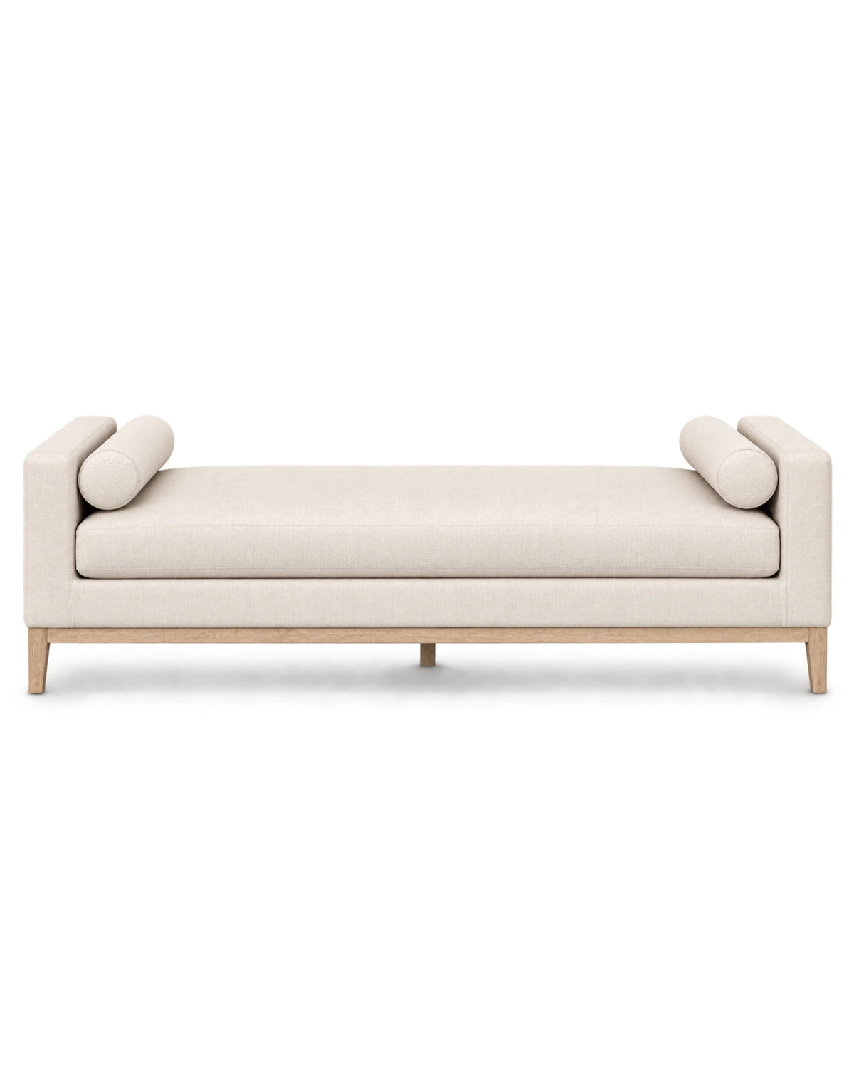 Velmora Modern Upholstered Daybed with Cushioned Seat