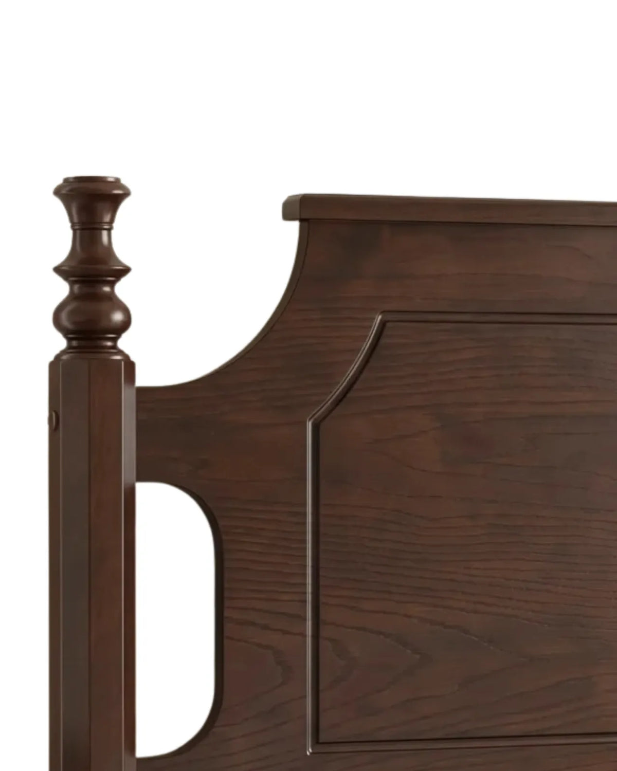 Auremont Solid Hardwood Platform Bed