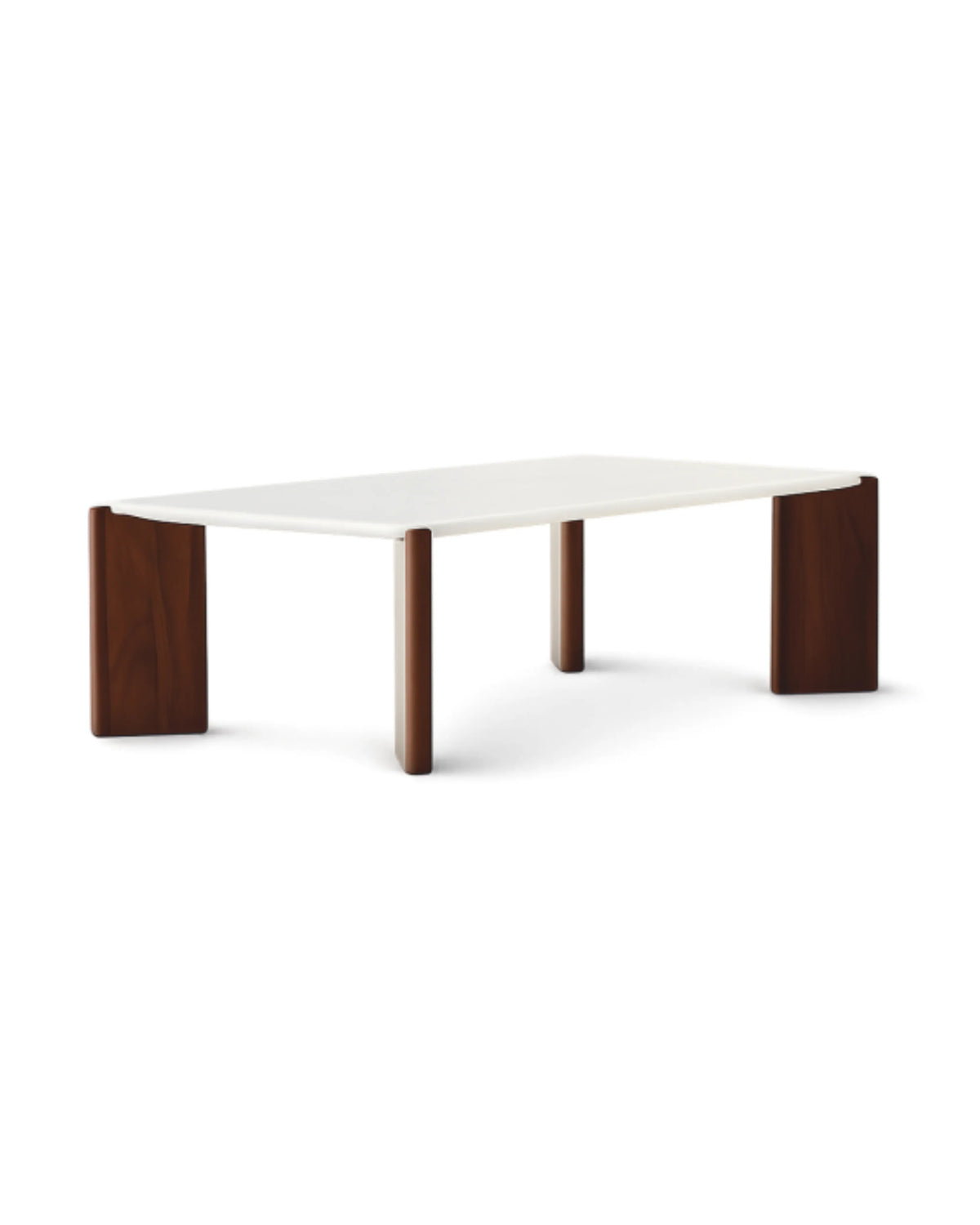 Vayrox  Coffee Table with Acacia Wood Legs