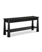 Xevora Onyx Console Table