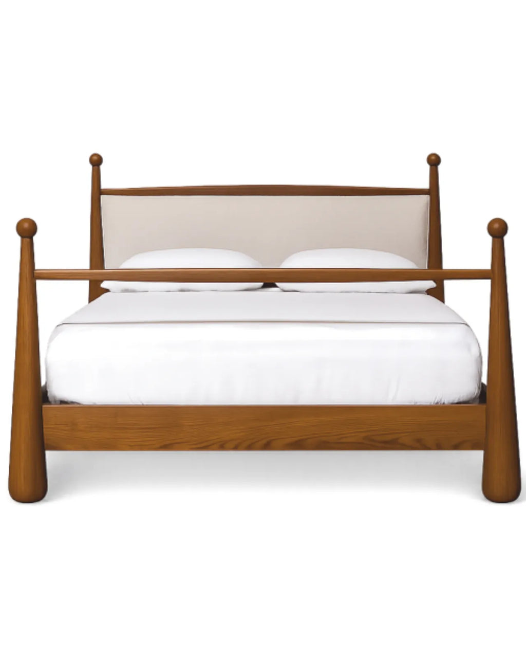 Velthorne Solid Teakwood Platform Bed