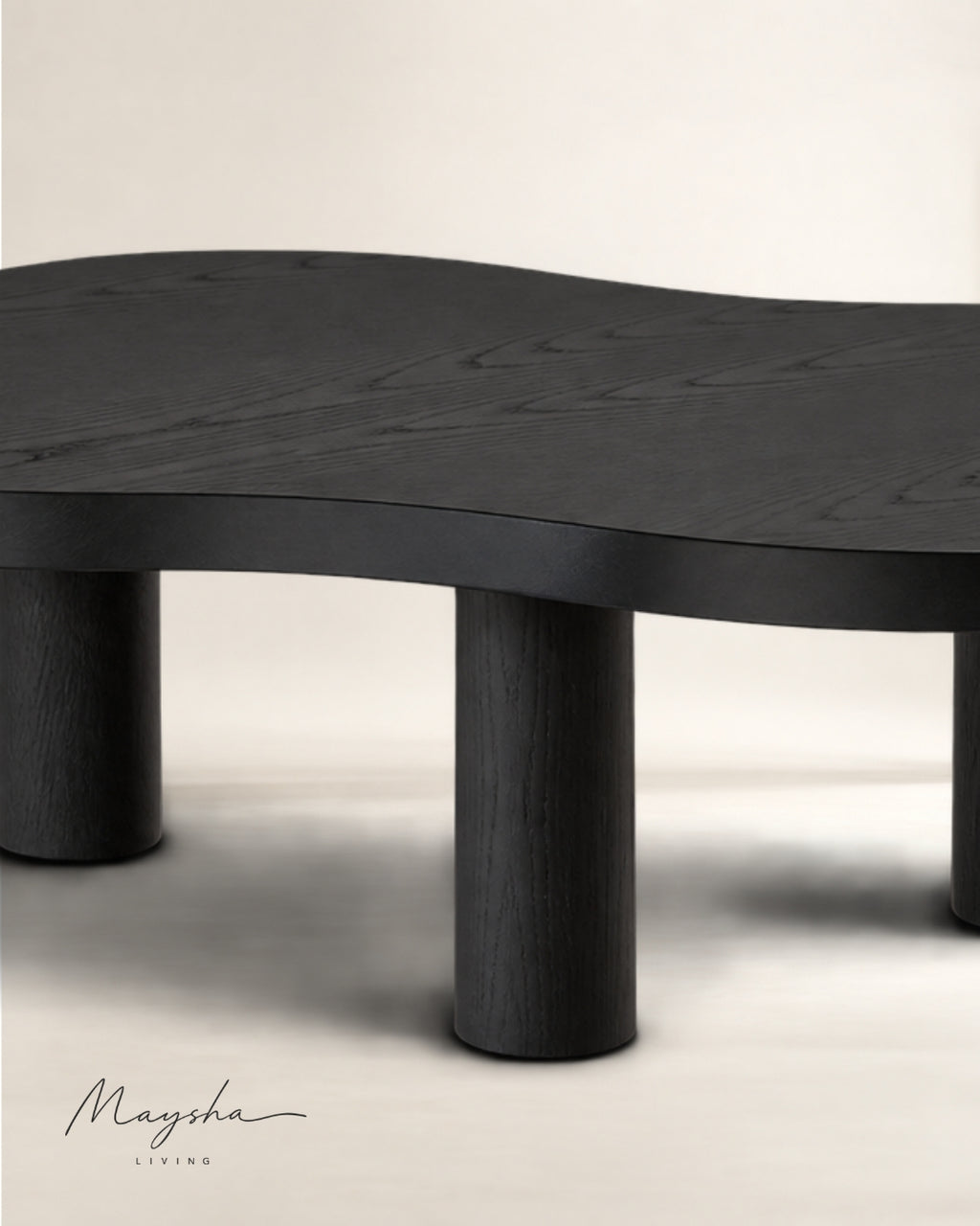 Veltrana Solid Wood Rectangular Coffee Table