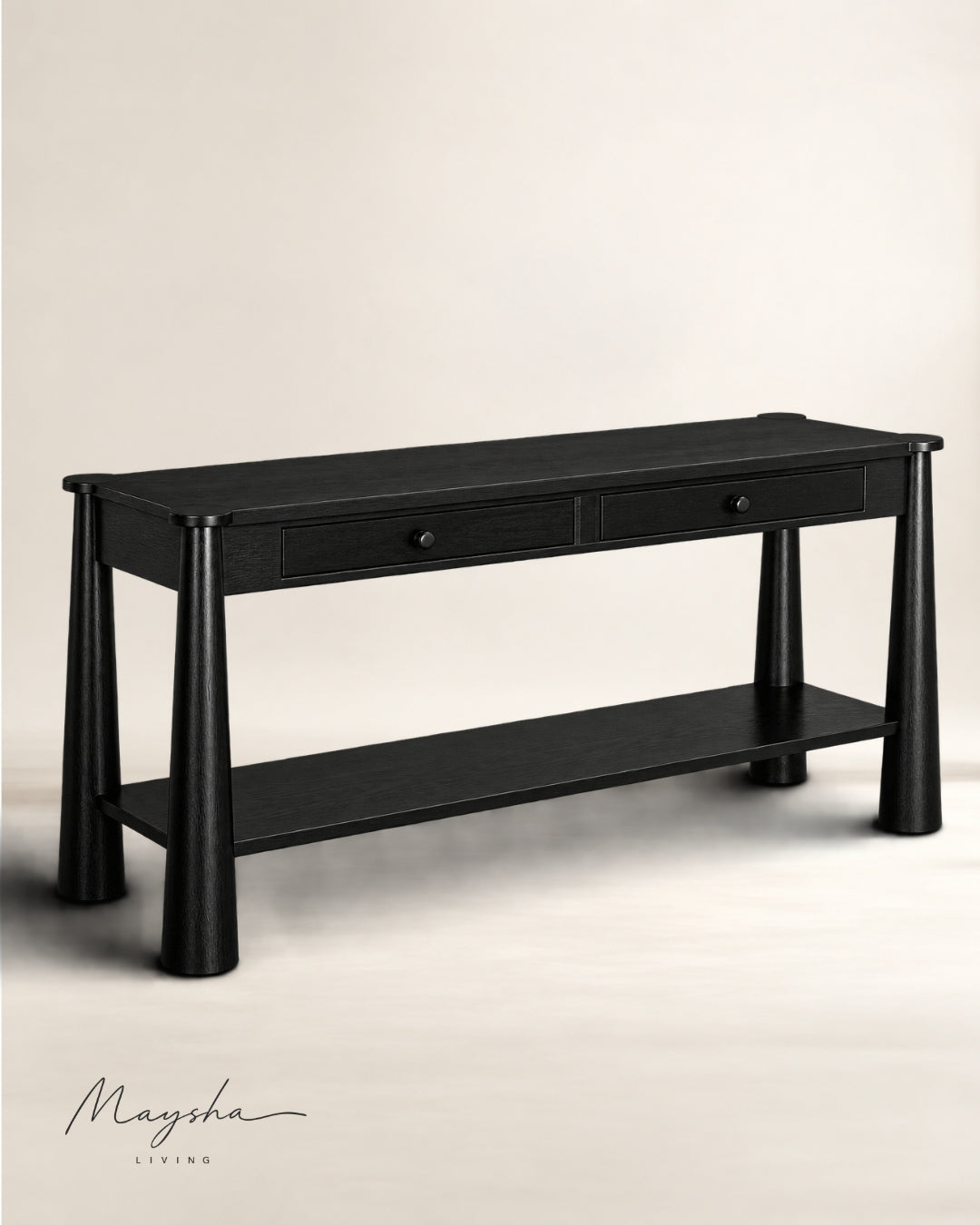 XEVORA Onyx Console Table