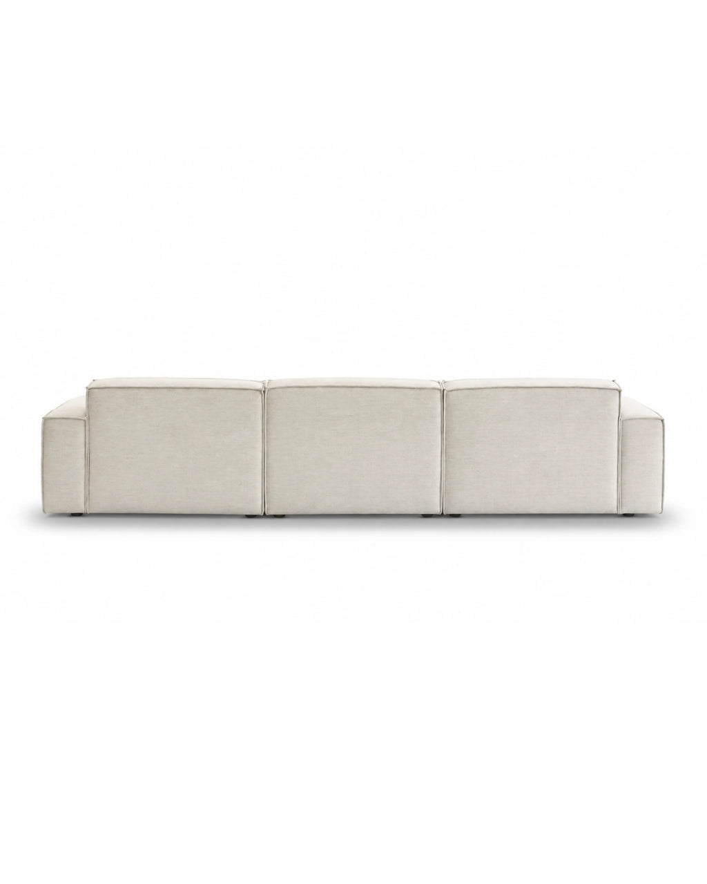 Dovarie white professional fabric sofa