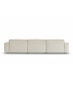 Dovarie white professional fabric sofa