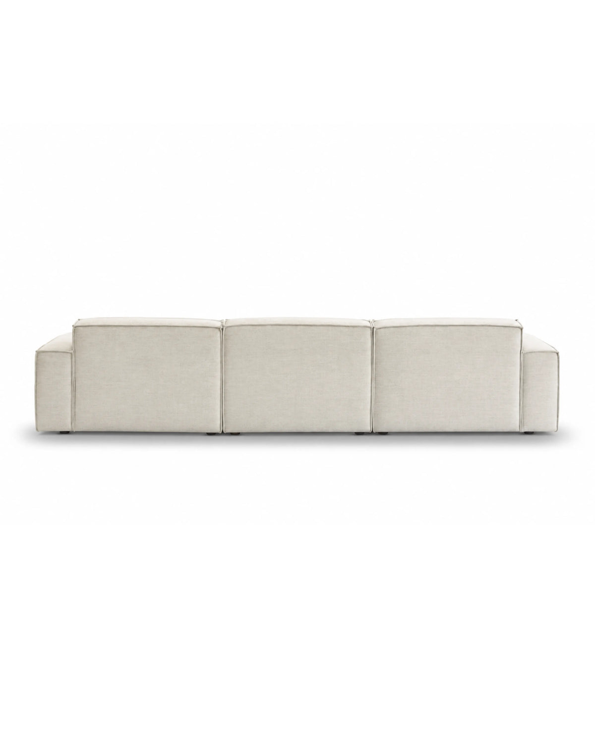Dovarie white professional fabric sofa