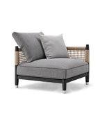 ORYVIK Dove Lounge Chair in Solid Teak Wood