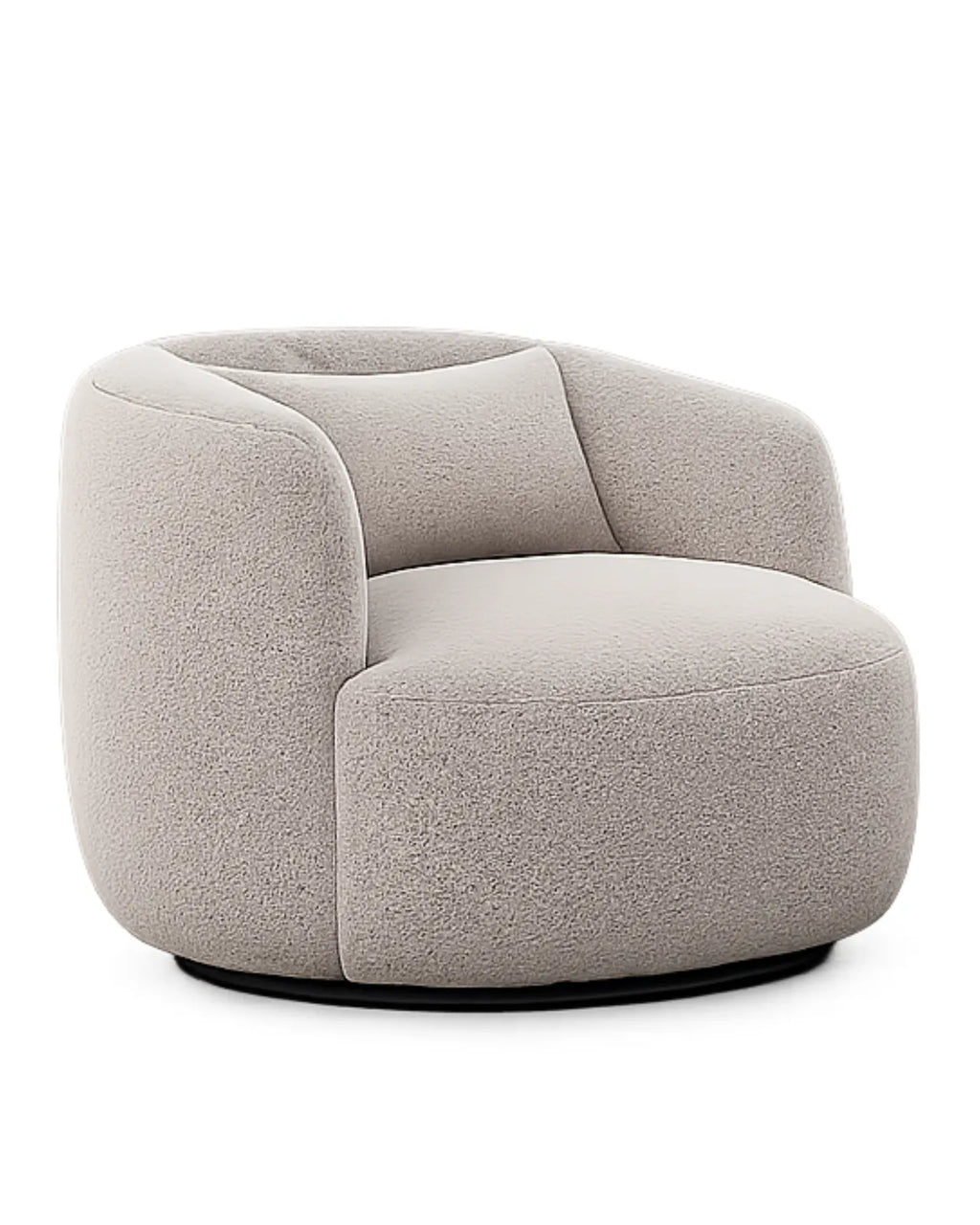 Curva Modern Curved Accent Chair