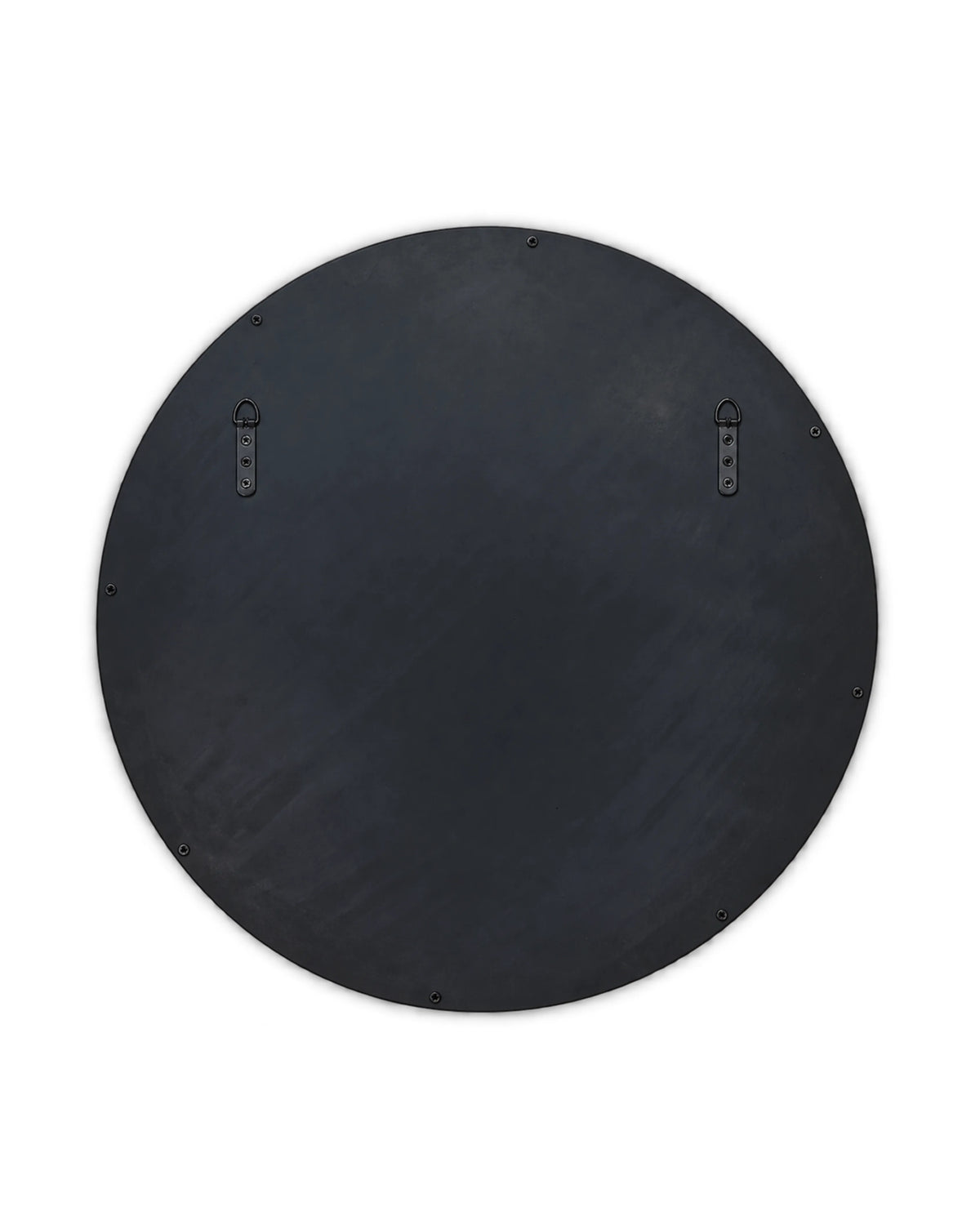 Amberlyn Organic Round Solid Mango Wood Wall Mirror