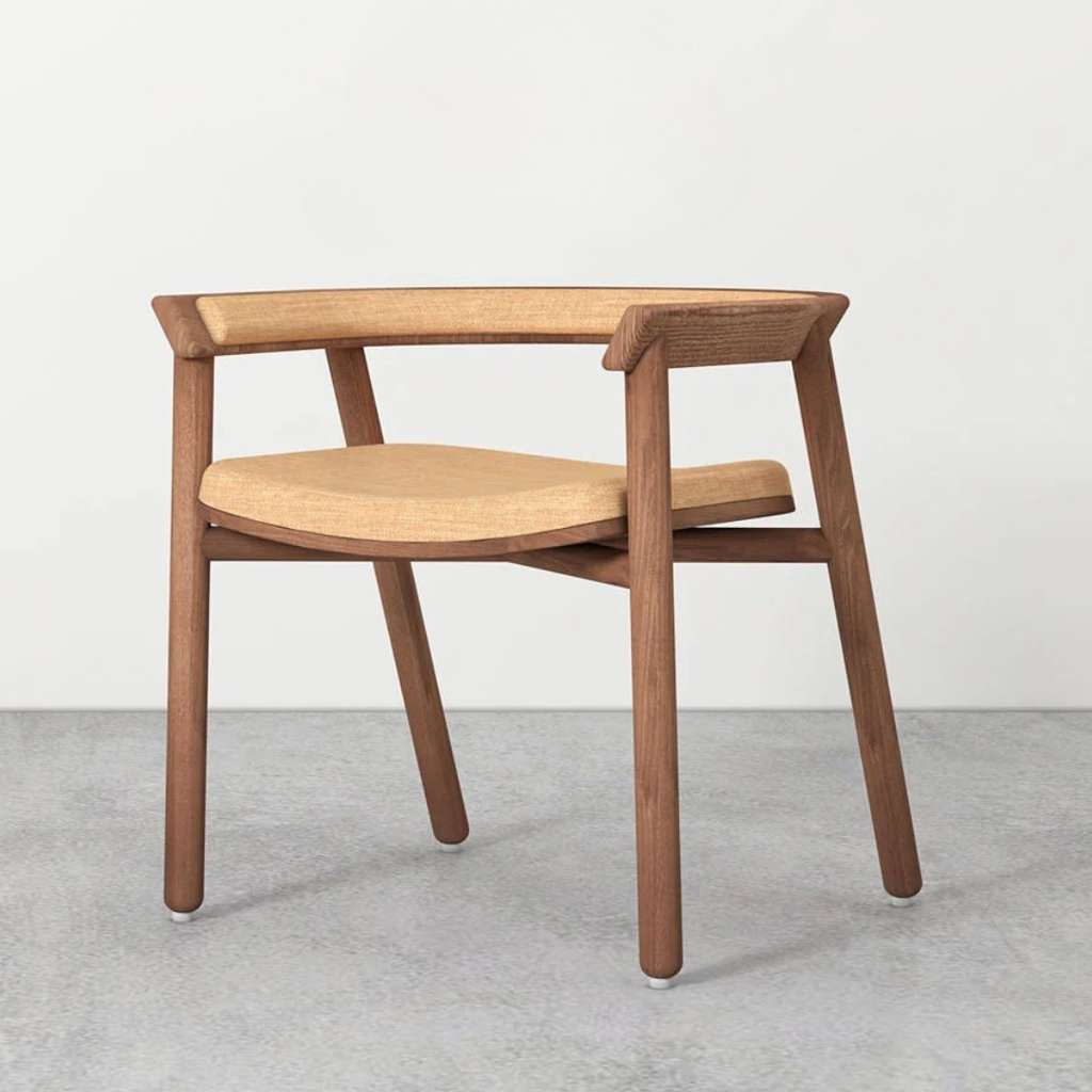 Luna Wooden Arm Chair