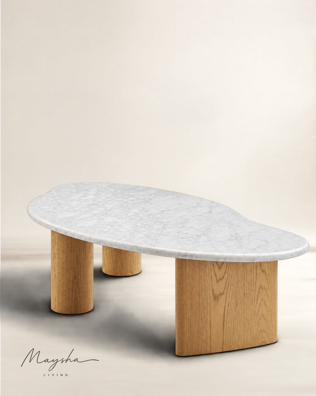 NOVRYN Carrara Marble Coffee Table