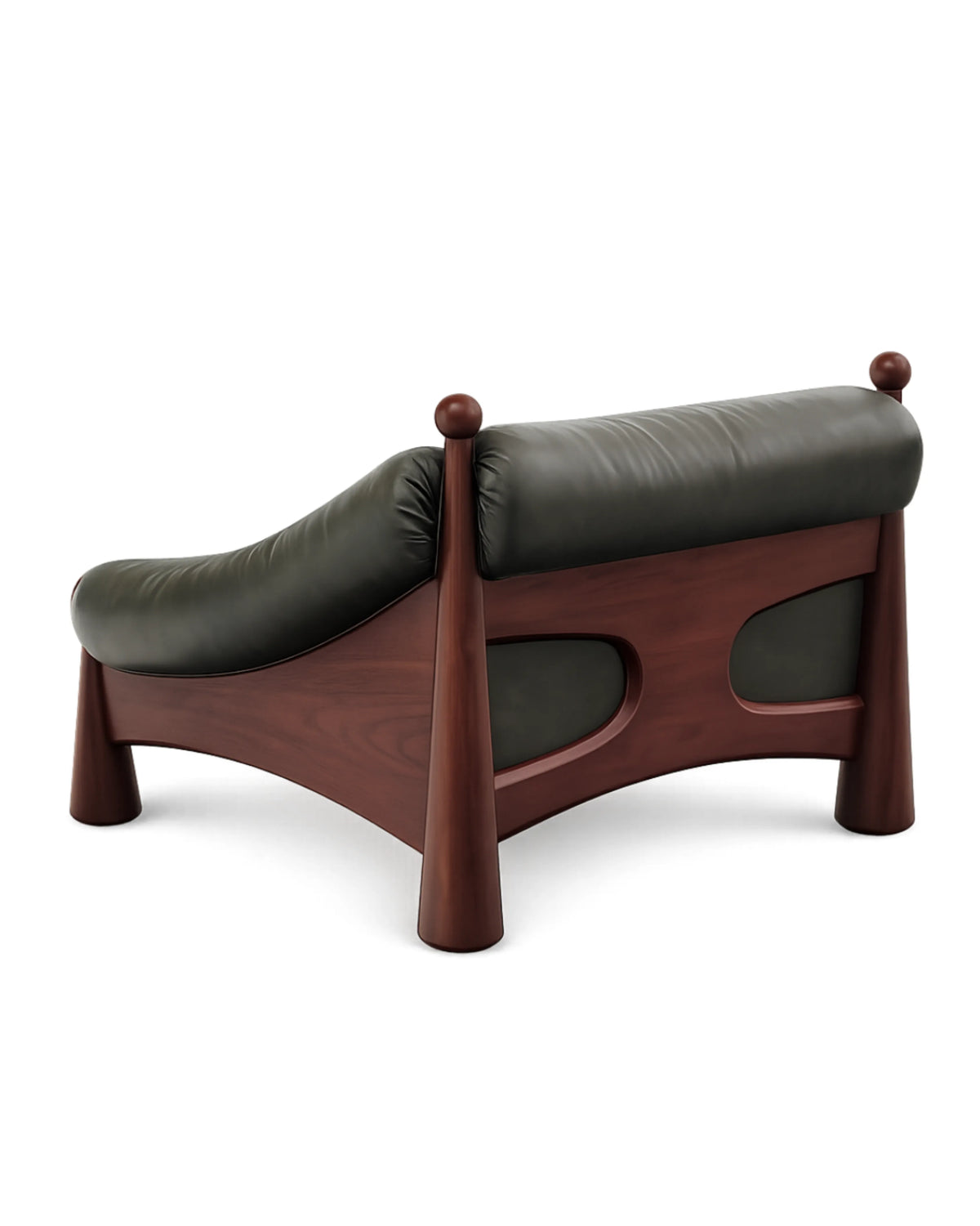 Merovic Lounge Chair Teak Wood