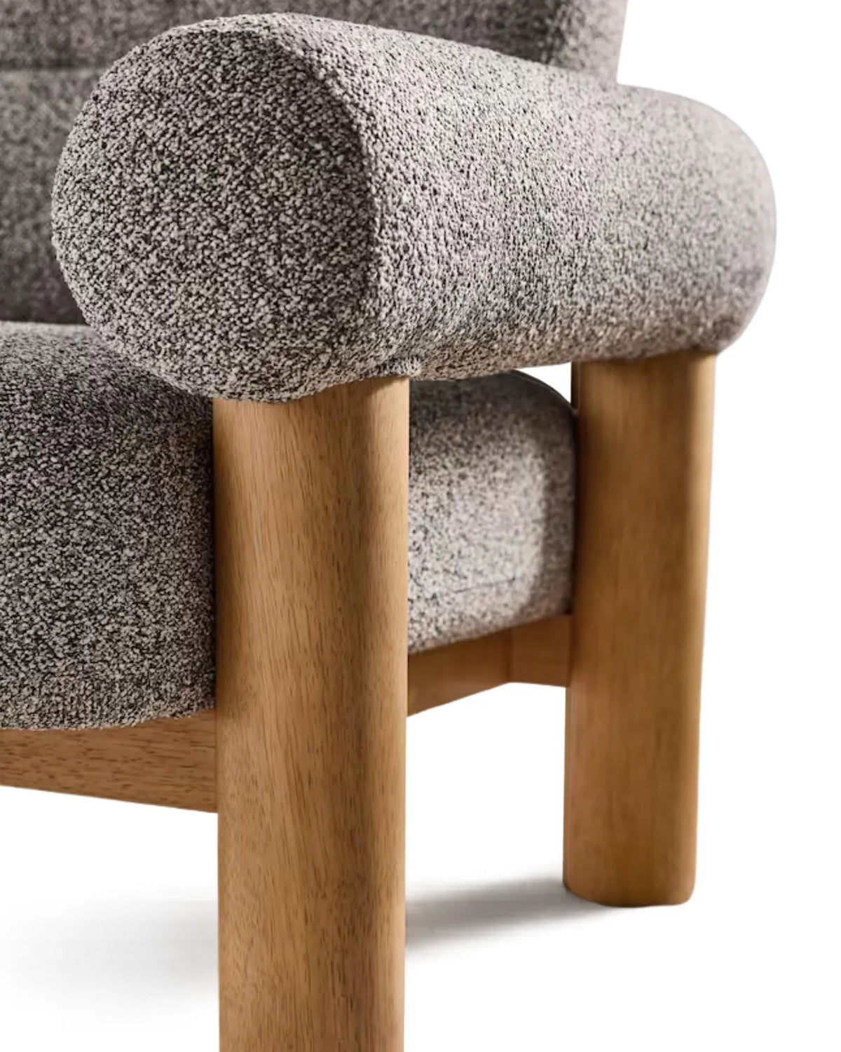 Viresto Mist Lounge Chair Oak Wood