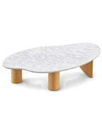 NOVRYN Carrara Marble Coffee Table