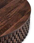 Zorveth Textured Wood Coffee Table