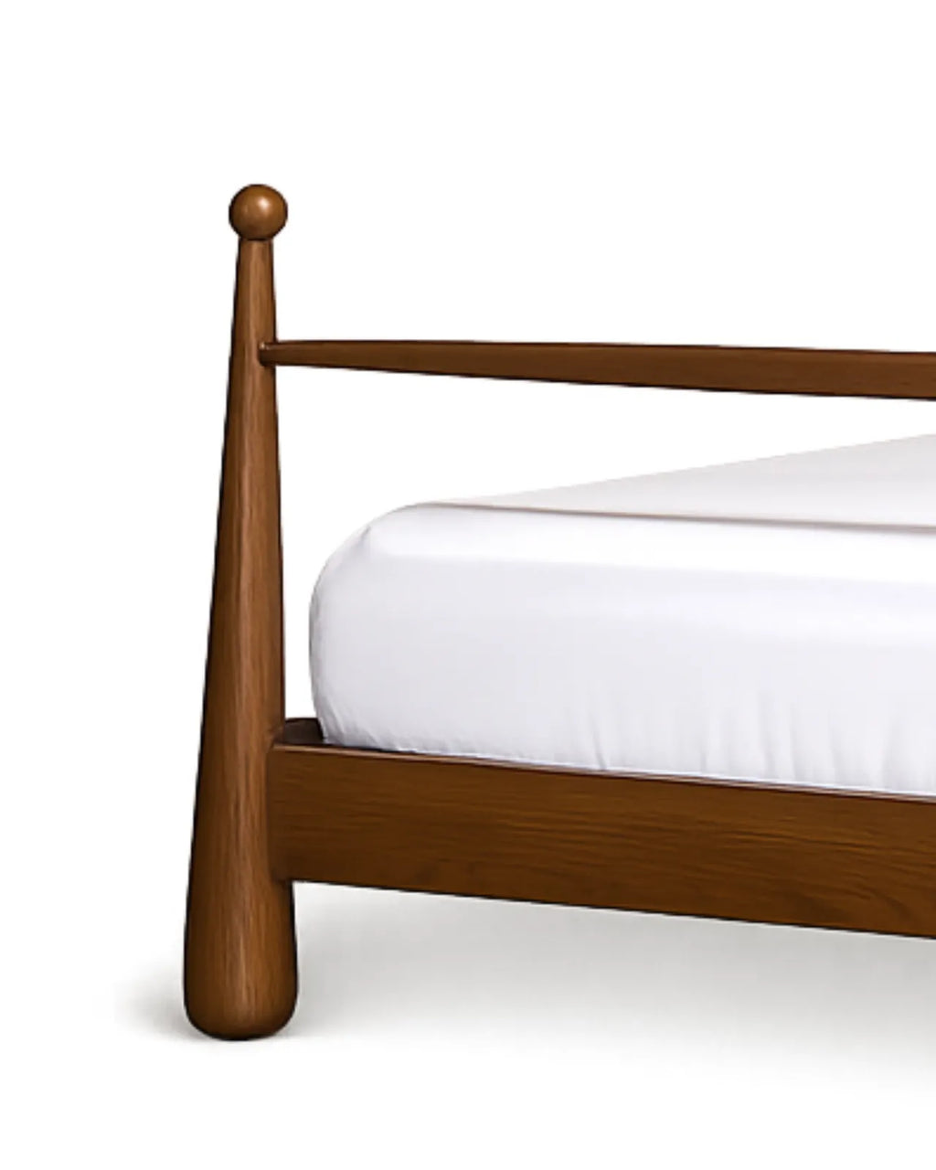 Velthorne Solid Teakwood Platform Bed
