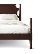 Auremont Solid Hardwood Platform Bed