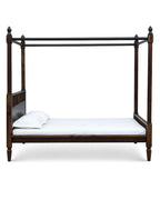 Valdren Solid Wood Four-Poster Bed