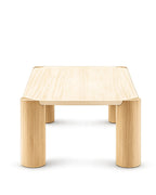 Merique Premium Travertine Stone Coffee Table