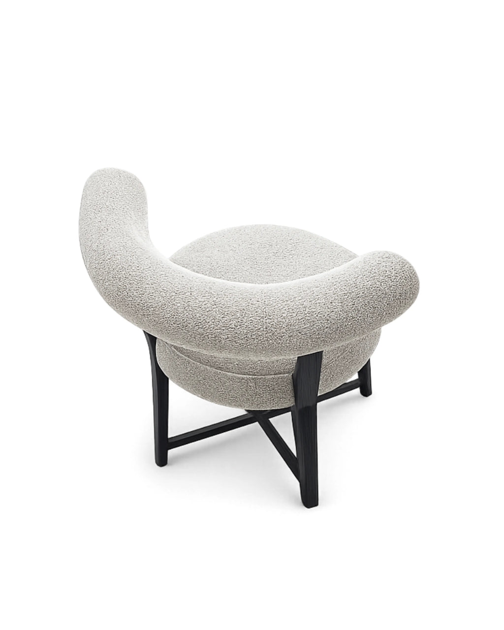 Varell Solid Teak Wood Armchair