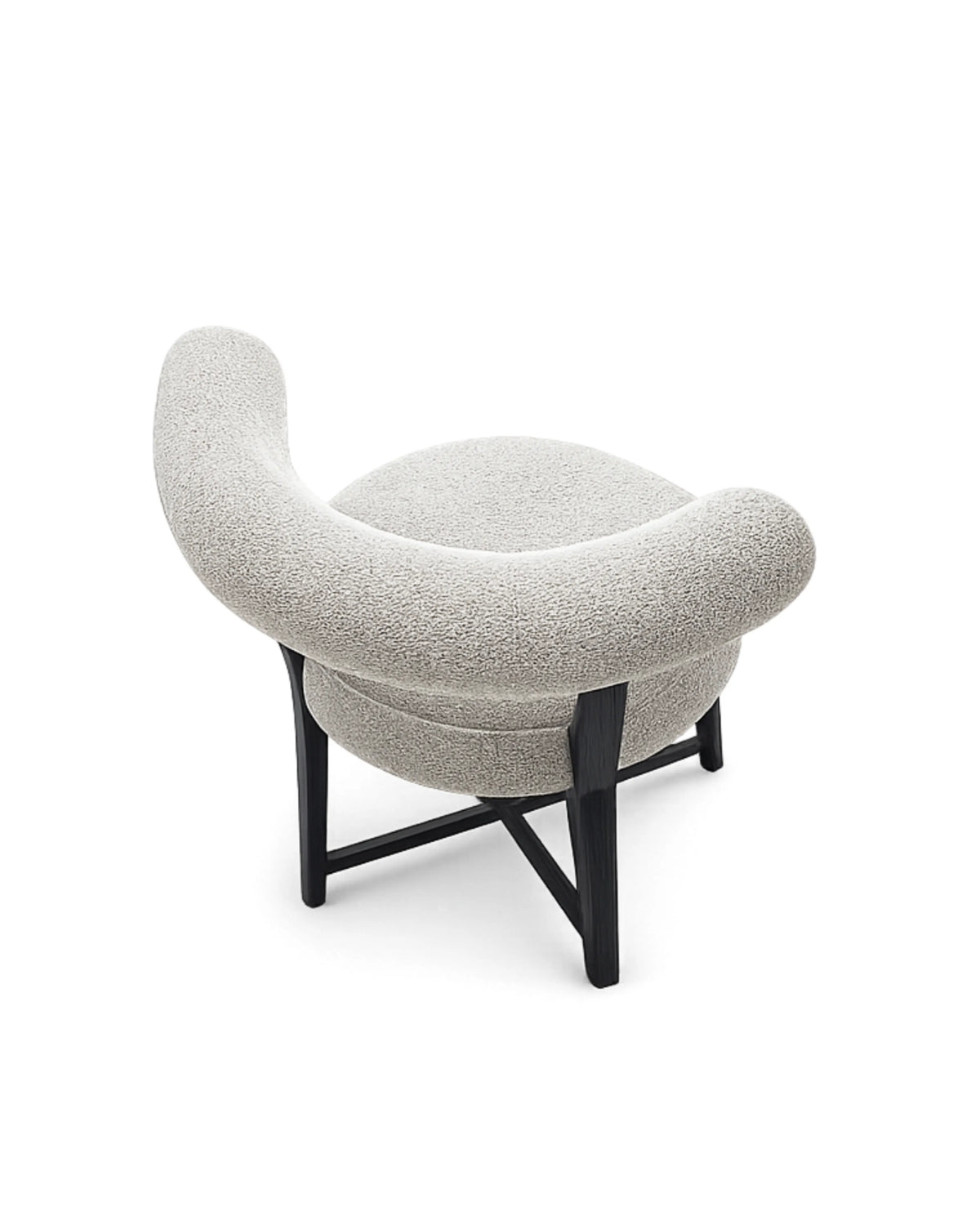 Varell Solid Teak Wood Armchair