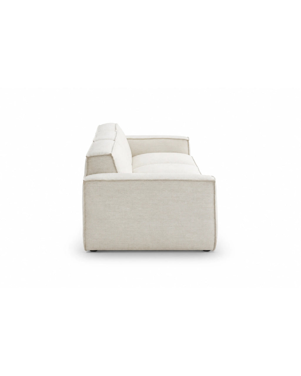 Dovarie white professional fabric sofa