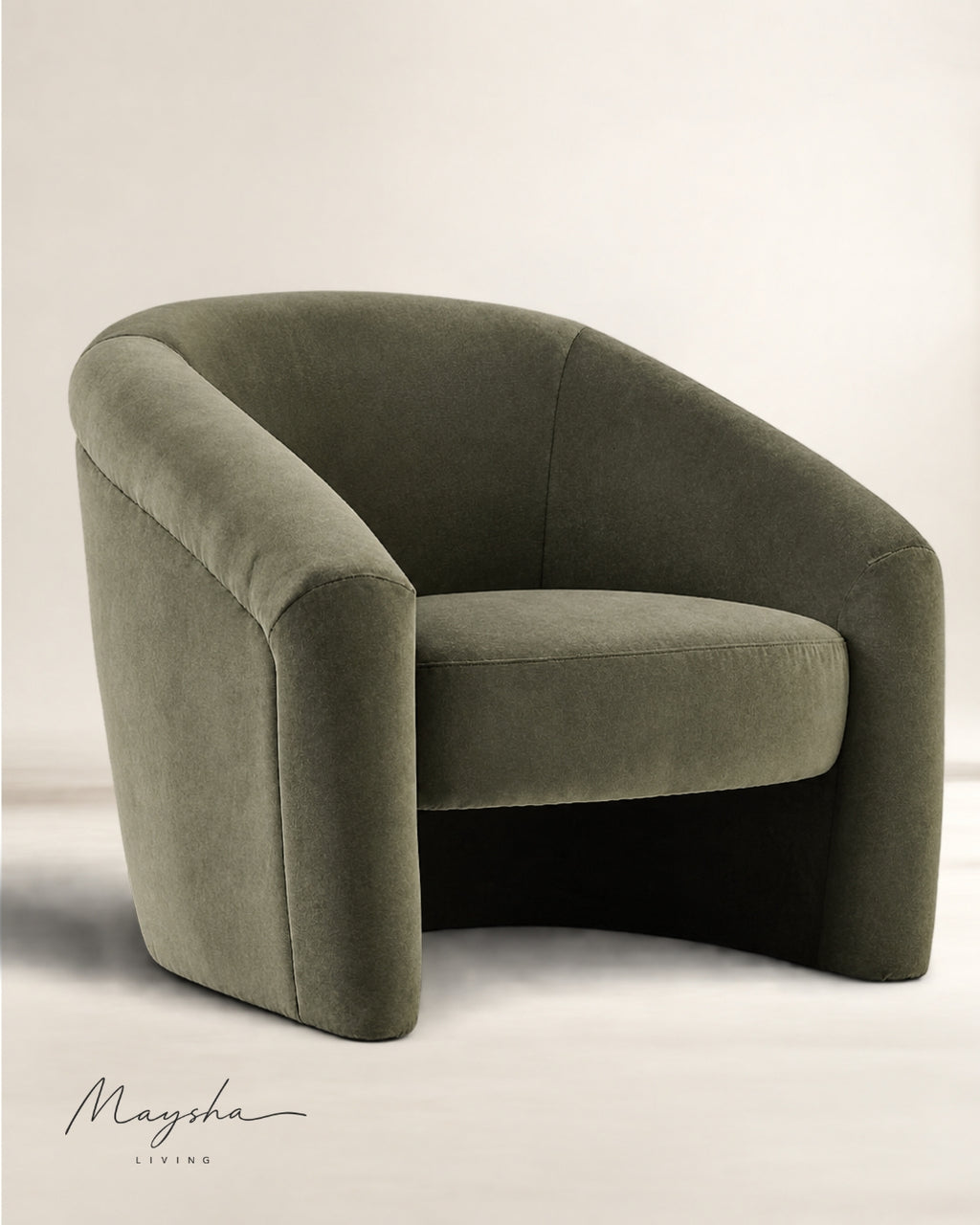 Navire Marled Textured Accent Armchair