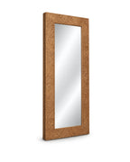 Seavora Handcrafted Rope-Wrapped Seagrass Full-Length Floor Mirror