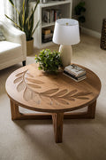 Sylvara Carved Coffee Table