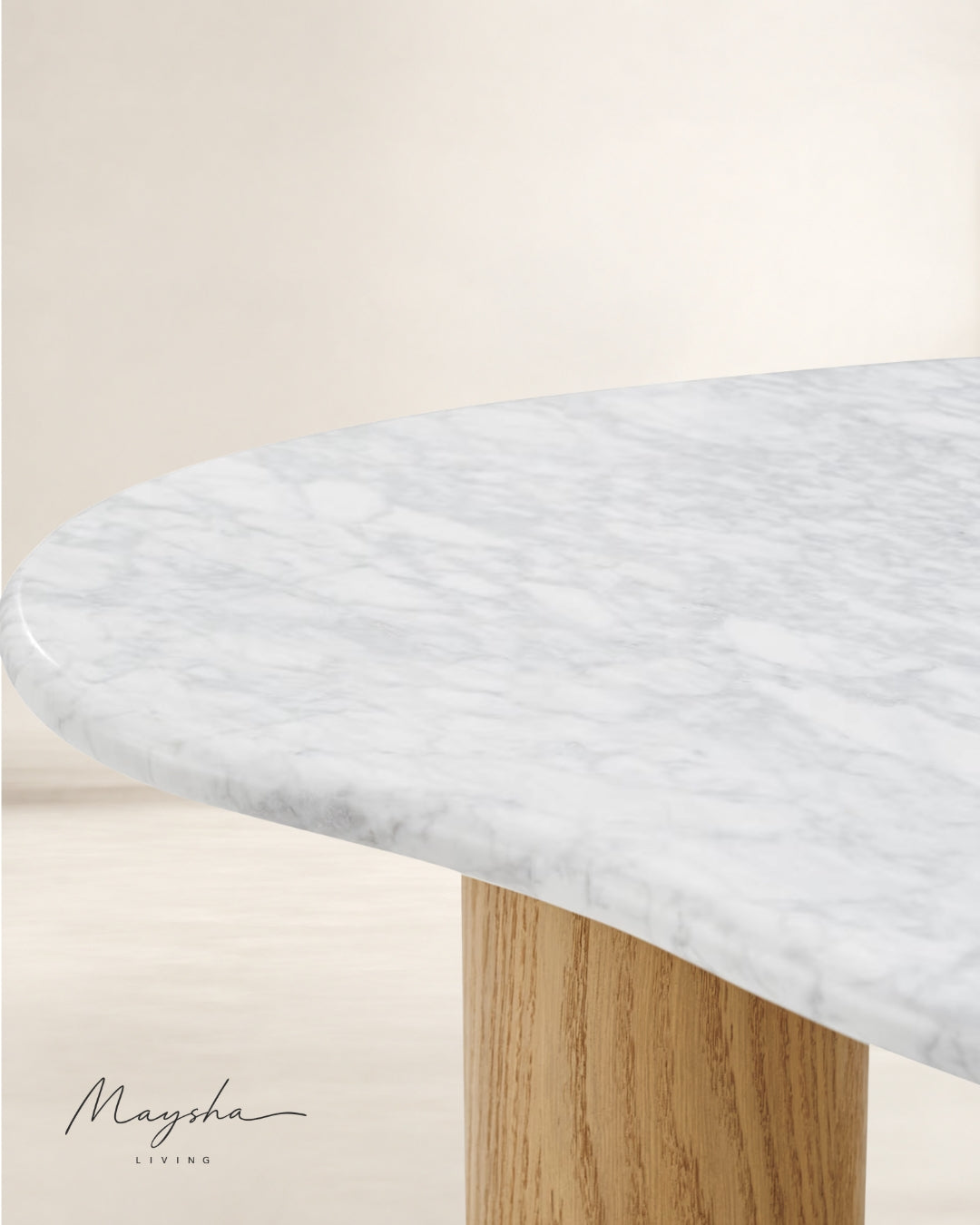 NOVRYN Carrara Marble Coffee Table