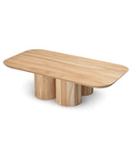 Orvica Solid Wood Coffee Table