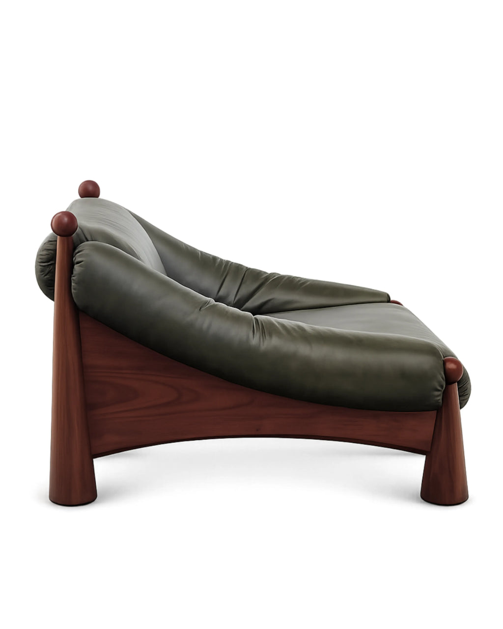 Merovic Lounge Chair Teak Wood