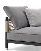 ORYVIK Dove Lounge Chair in Solid Teak Wood
