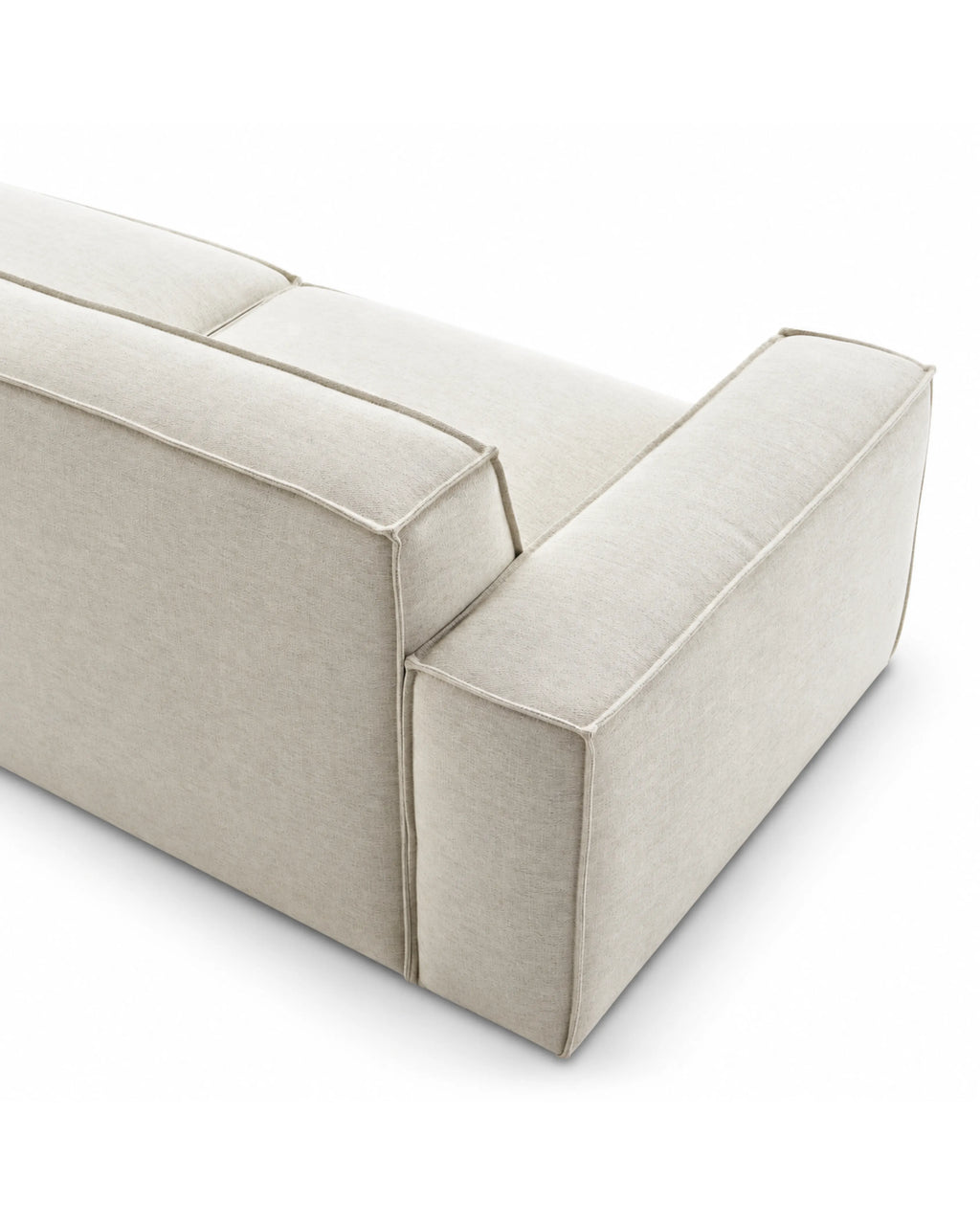 Dovarie white professional fabric sofa