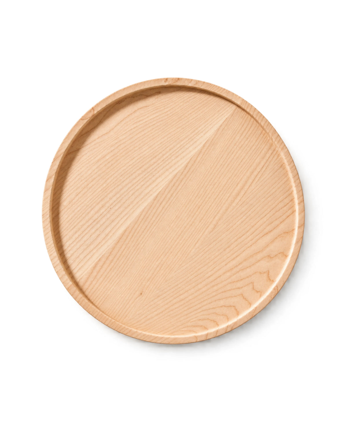 Veltris Natural Oak Fluted Round Table