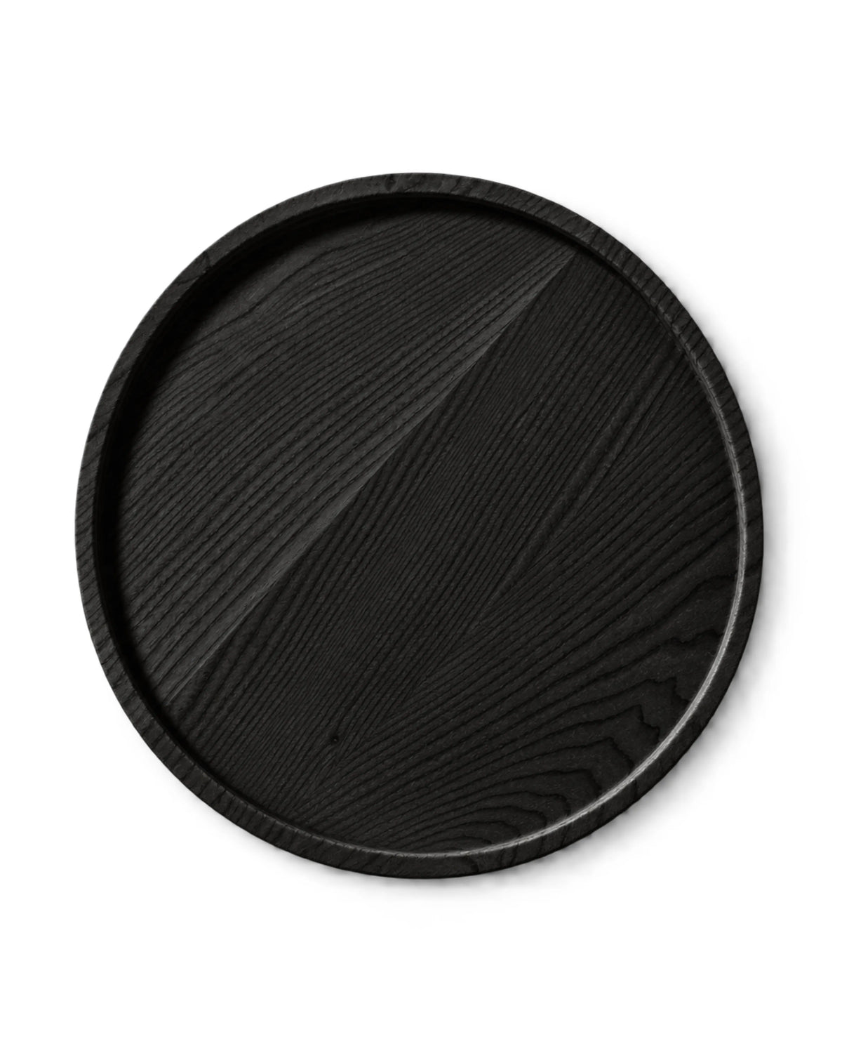 Veltris Obsidian Black Fluted Round Table