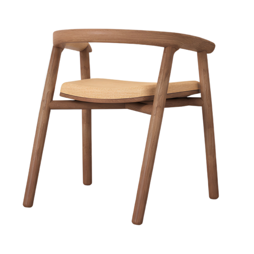 Luna Wooden Arm Chair