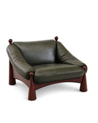 Merovic Lounge Chair Teak Wood