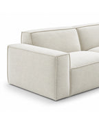 Dovarie white professional fabric sofa