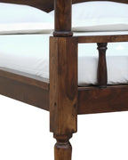 Valdren Solid Wood Four-Poster Bed