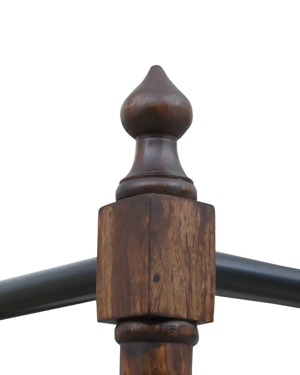 Valdren Solid Wood Four-Poster Bed