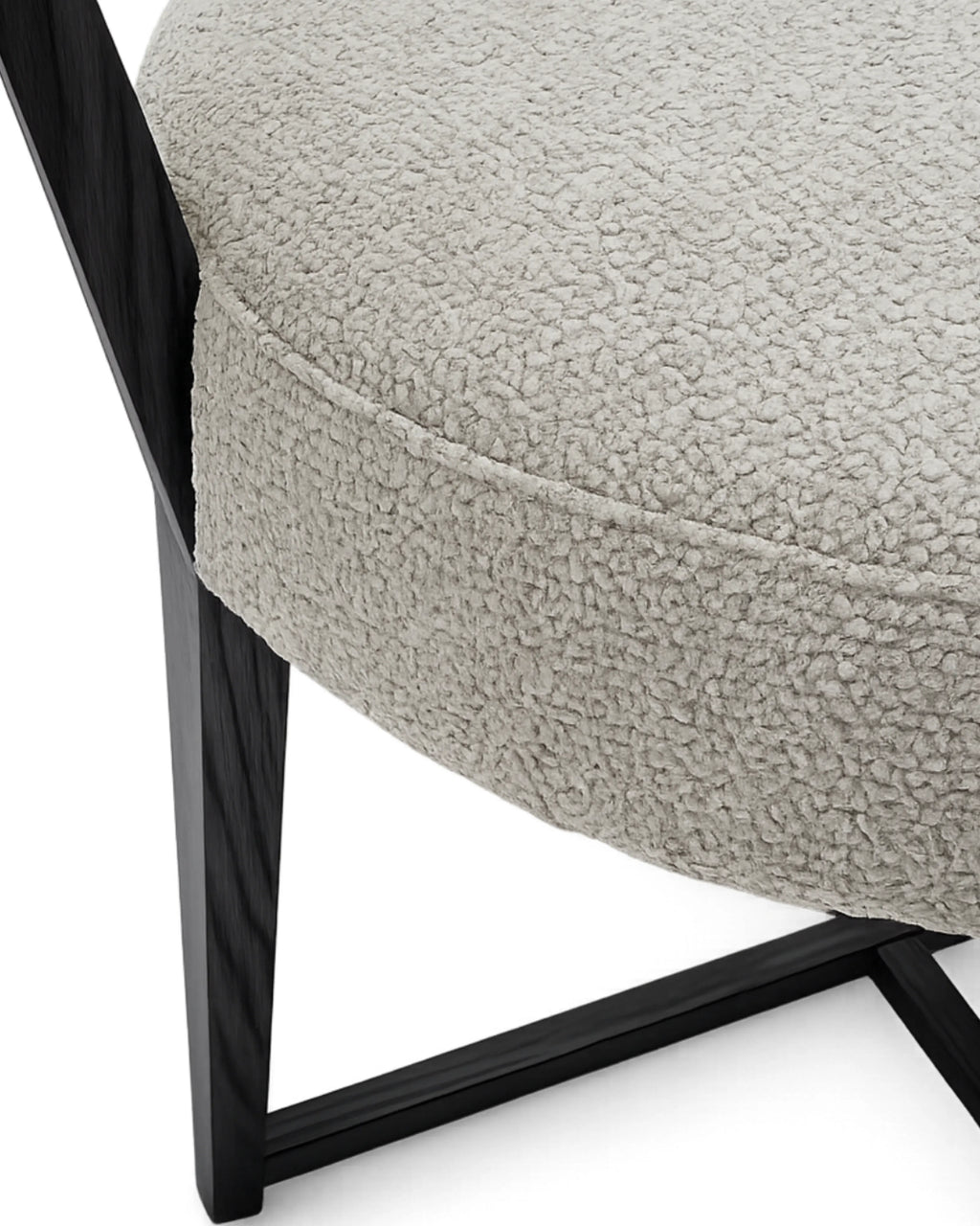 Varell Solid Teak Wood Armchair