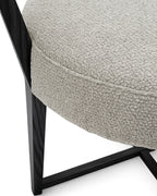 Varell Solid Teak Wood Armchair