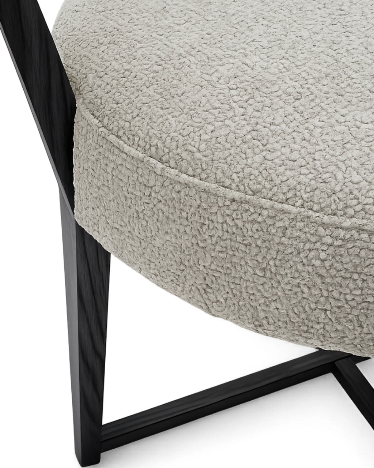 Varell Solid Teak Wood Armchair
